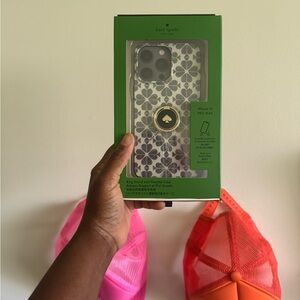 iPhone 15 pro max Kate spade stability case with ring